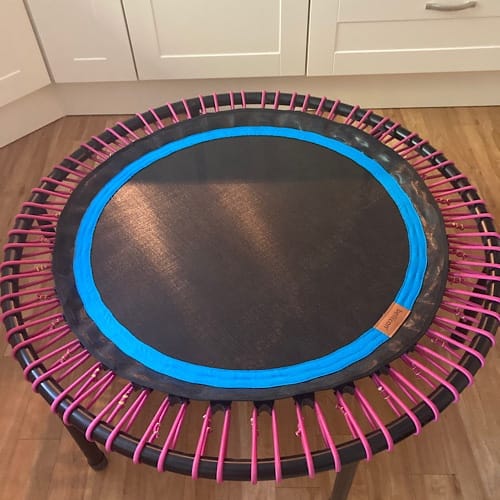 img_2319.jpg Kleines Fitness-Trampolin mit blauer und rosa Umrandung