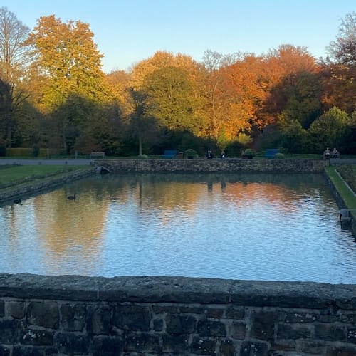 img_2811.jpg Herbstlicher Park mit Teich und bunten Bäumen